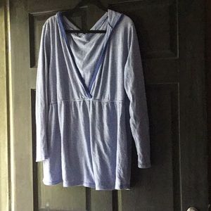 Old Navy Empire Soft Striped Hoodie